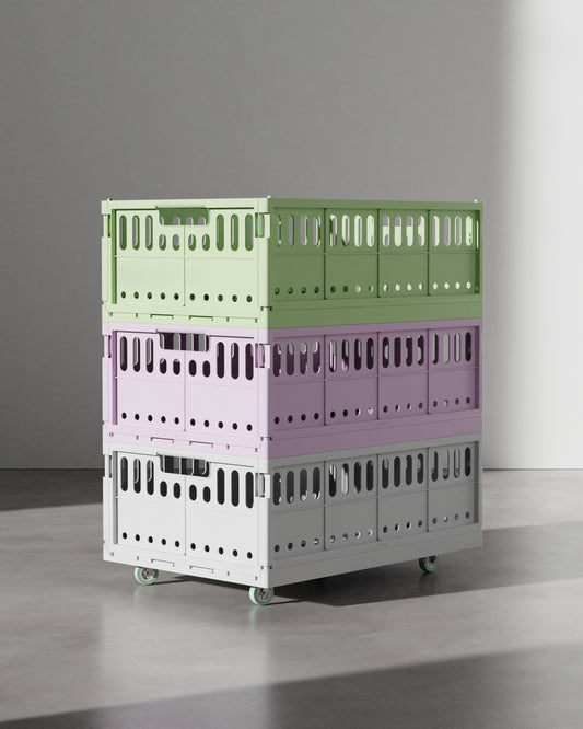 Foldekasse (Misty Grey)