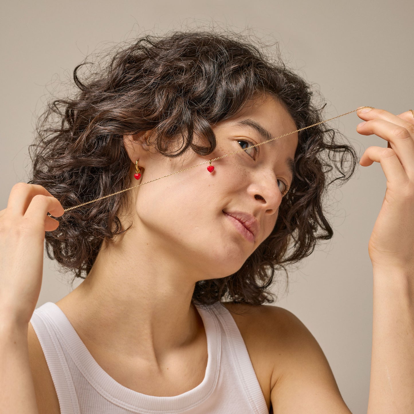 Halskæde 'Amore' (red)