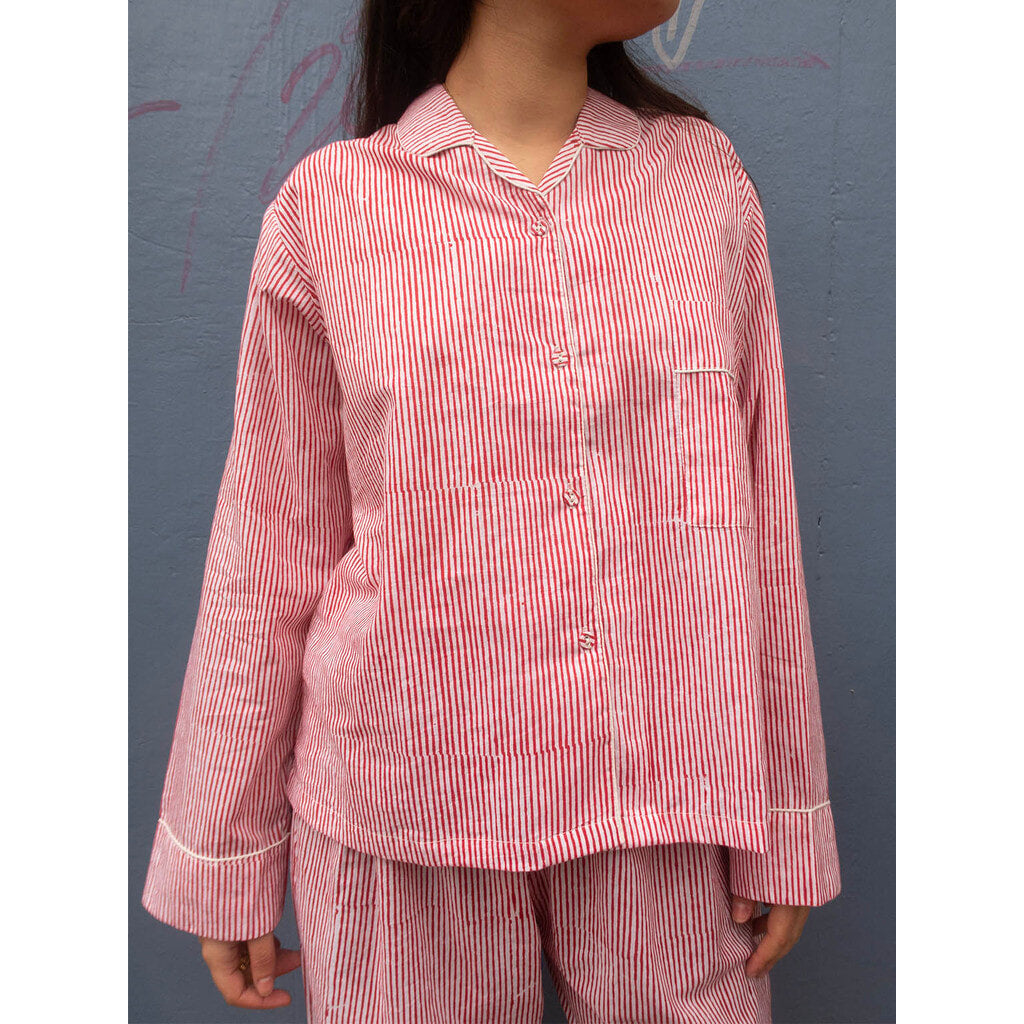 Pyjamas (red stripe)