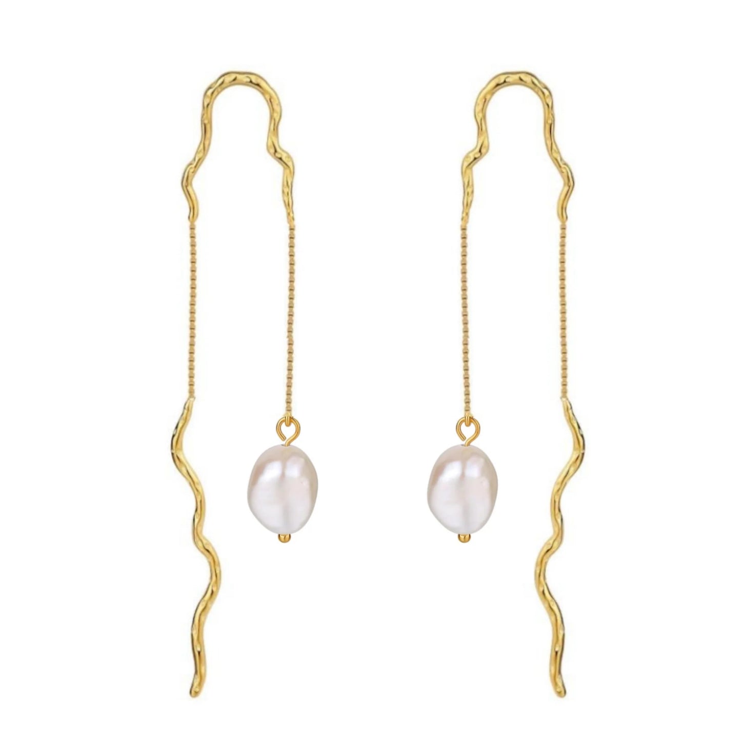 Raja Earrings / Gold Plated