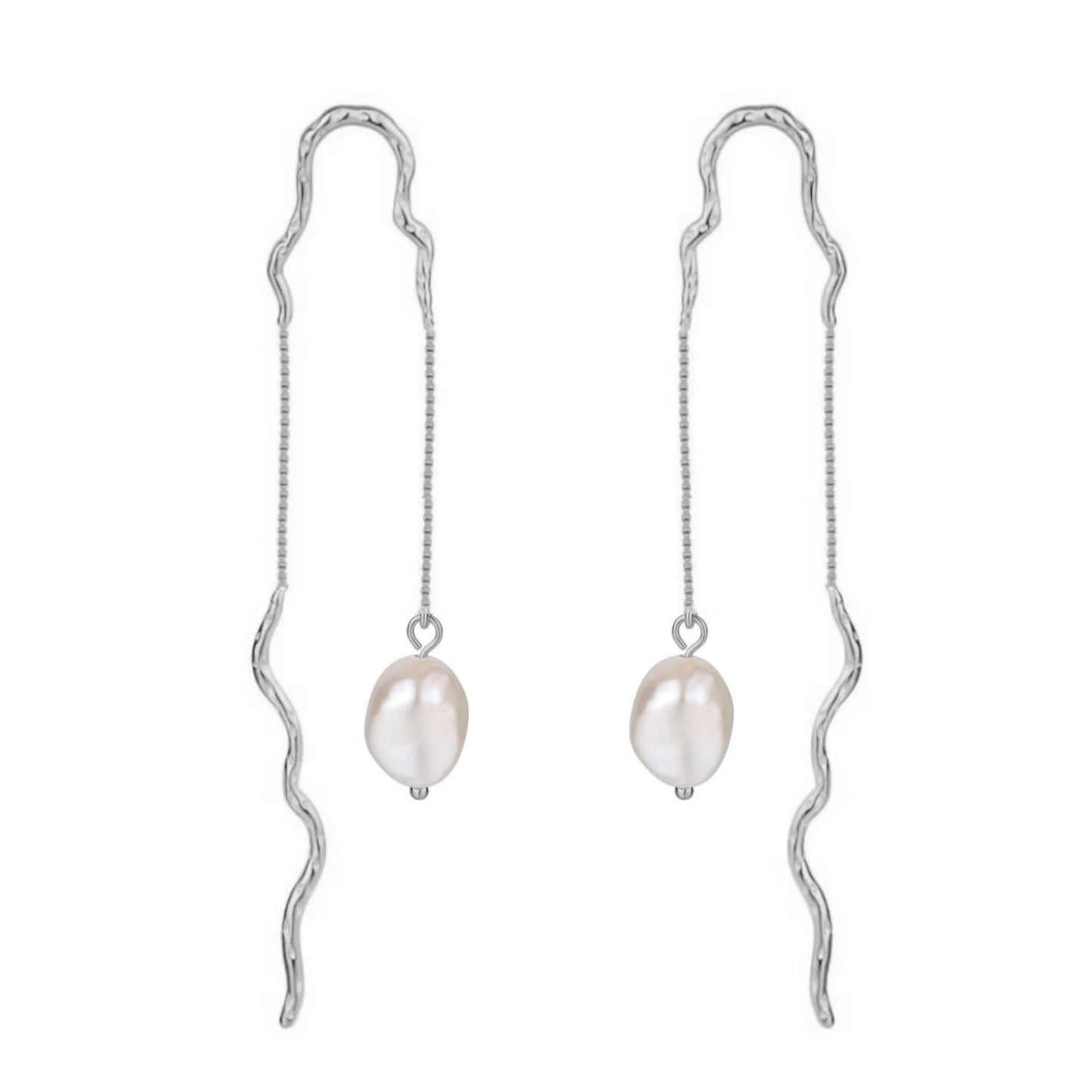 Raja Earrings / Silver