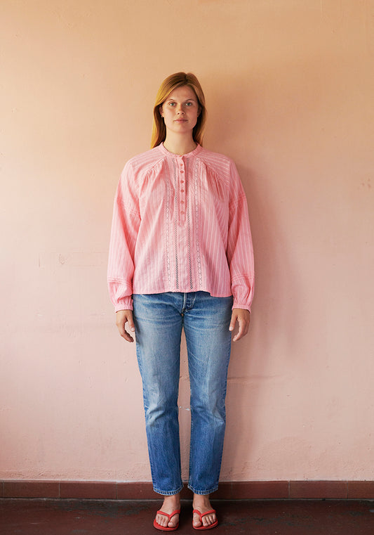 Laura Blouse (flamingo)