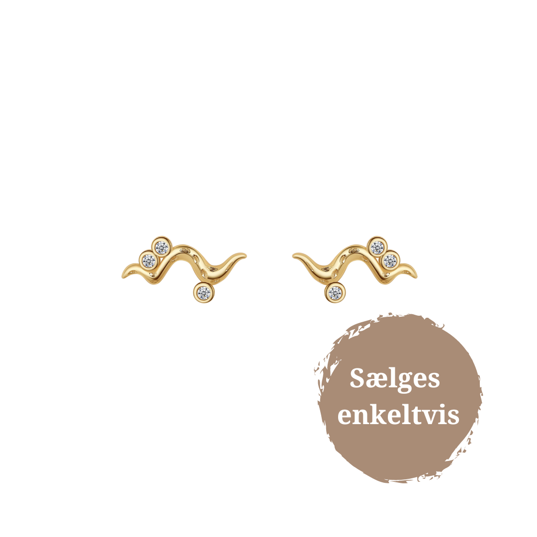 Lua Petite Studs / Gold Plated