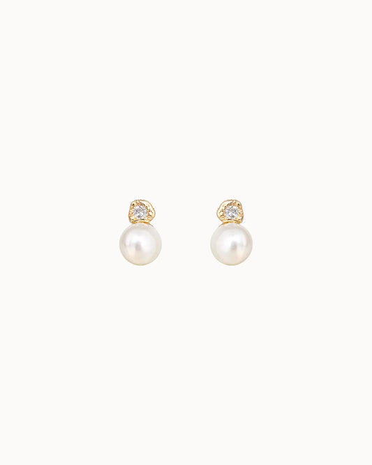 Seraya Earring, Gold Plated, Nava