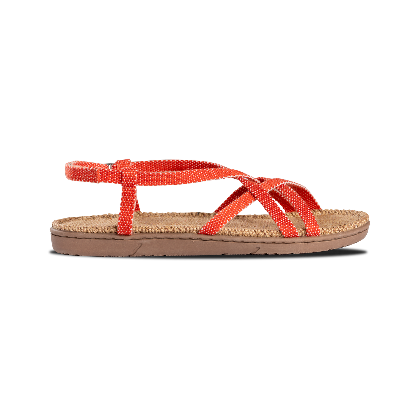 Jutesandal rød