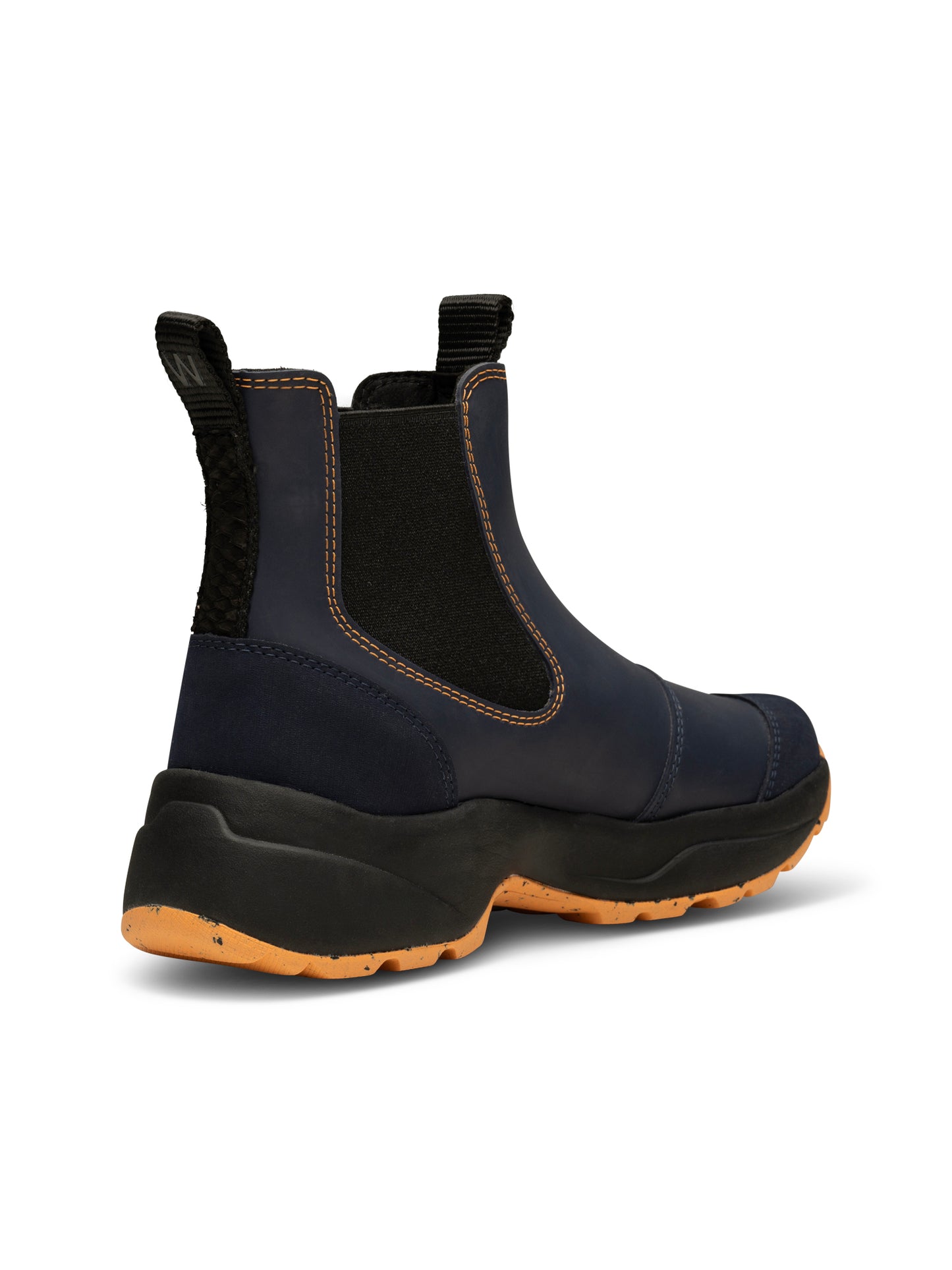 Siri Waterproof Gummistøvle NAVY/PAPAYA