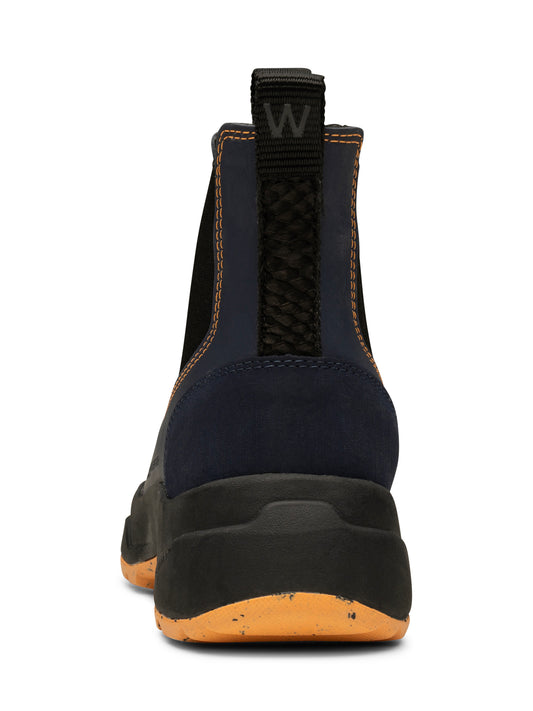 Siri Waterproof Gummistøvle NAVY/PAPAYA