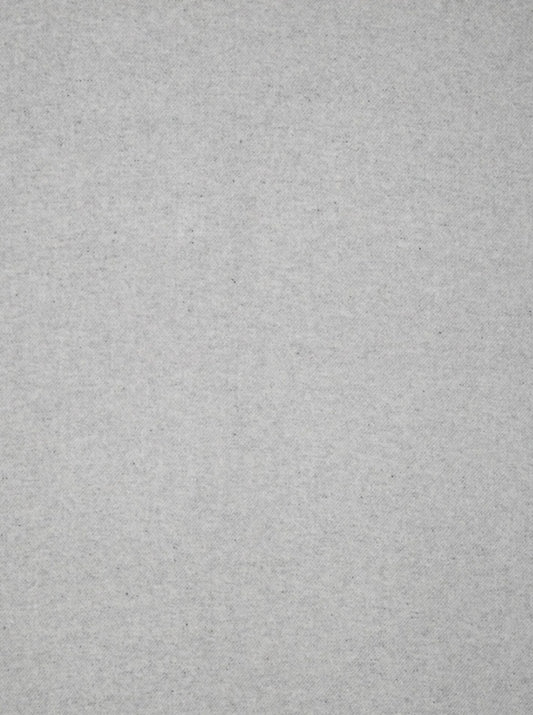 Uldplaid (silver grey) - recycle wool