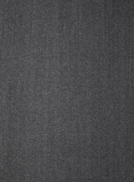 Uldplaid (steel grey) - recycle wool