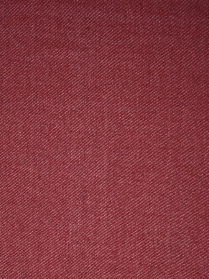 Uldplaid (maroon) - recycle wool