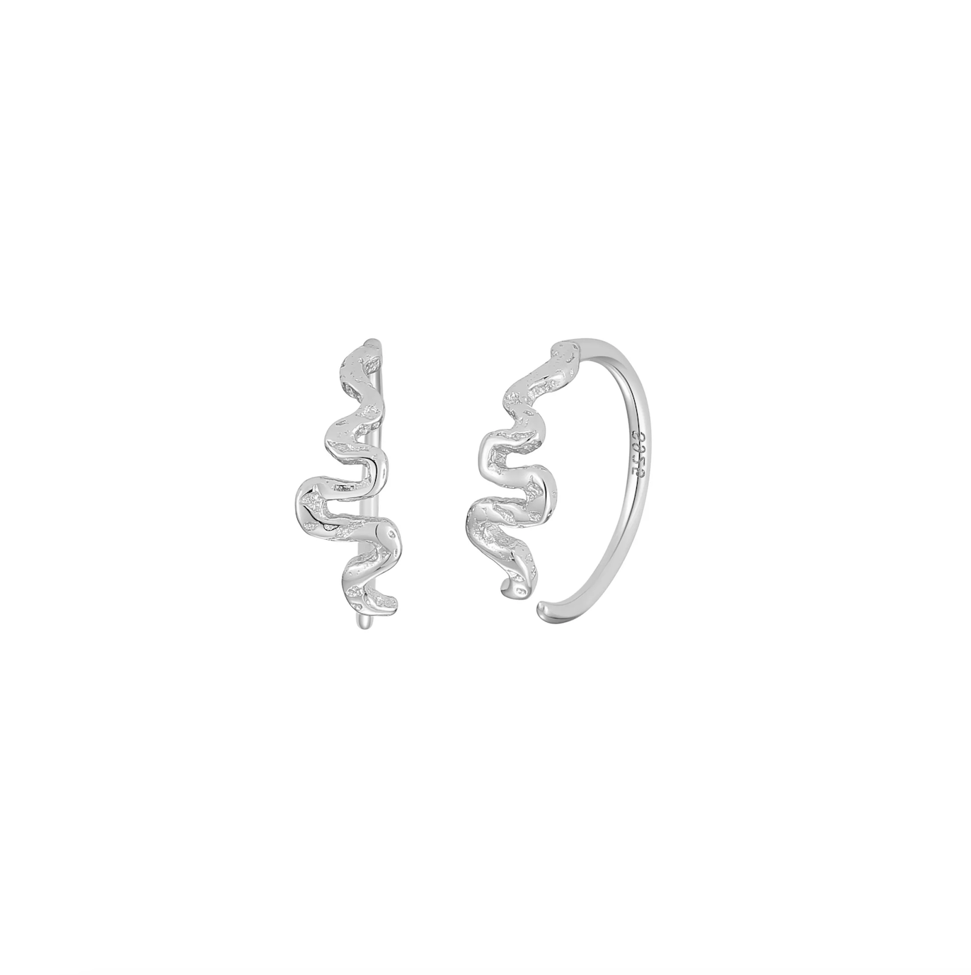 Karai Petite Hoop / Silver