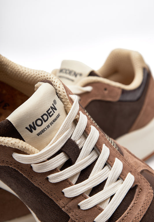 Mathilde Runner Suede (Chocolate Multi)