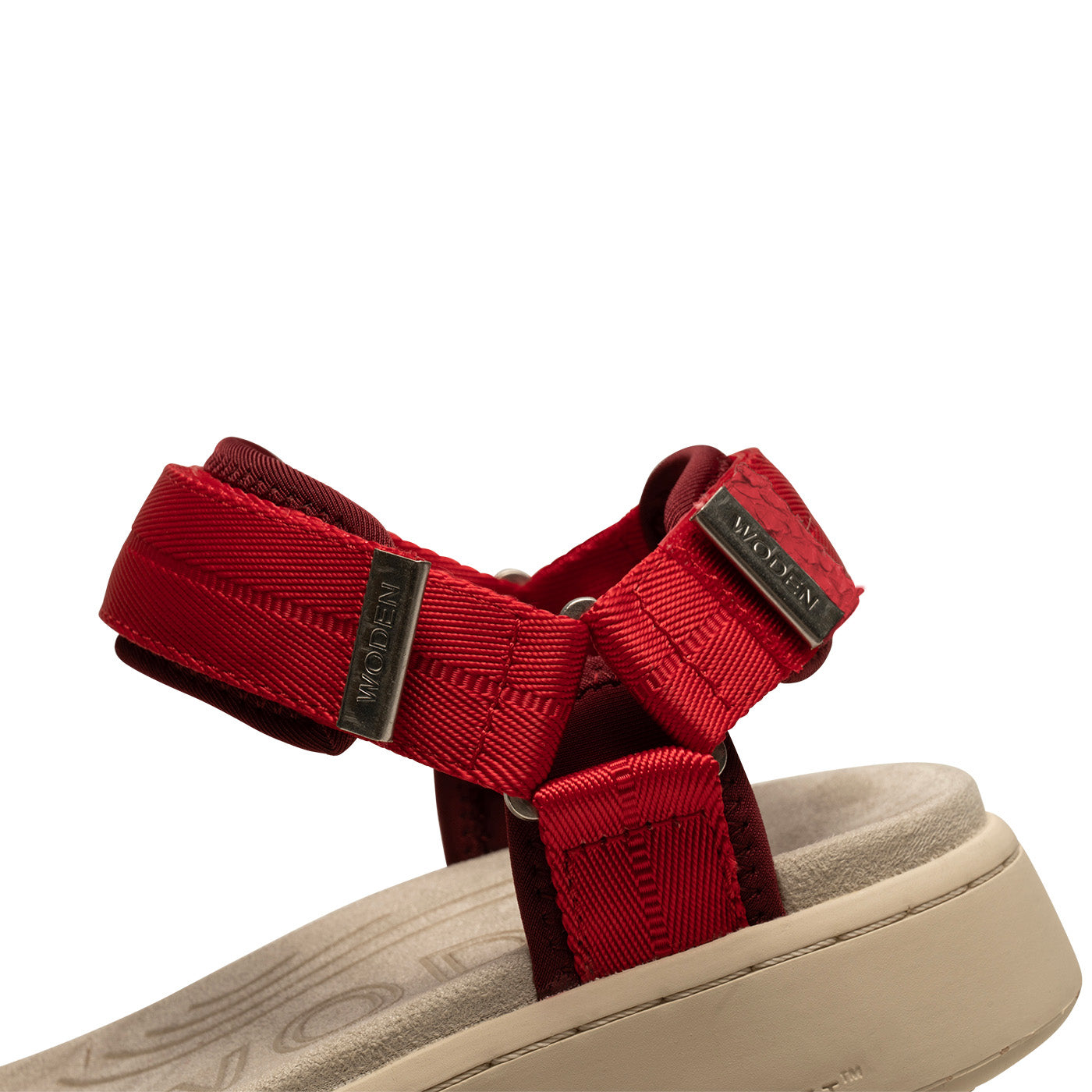 Line Sandal (fire red)