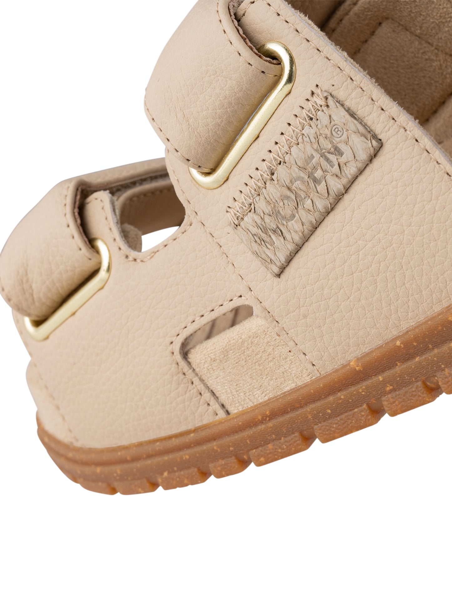 Lisa Leather Slippers (coffee cream)