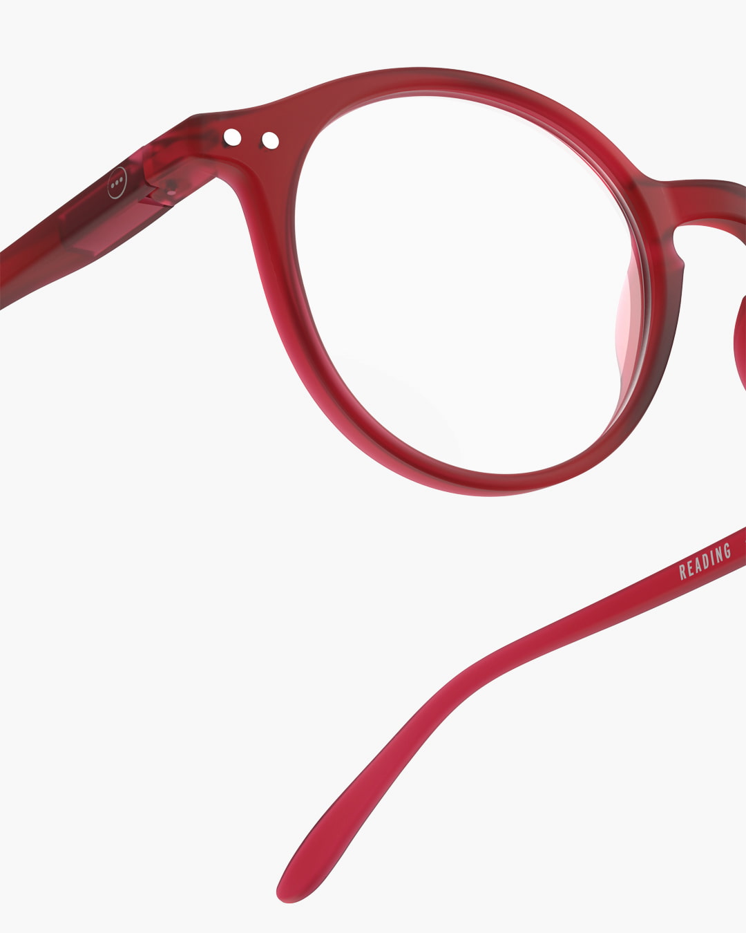 Læsebrille, Reading #D Cherry Red, Izipizi