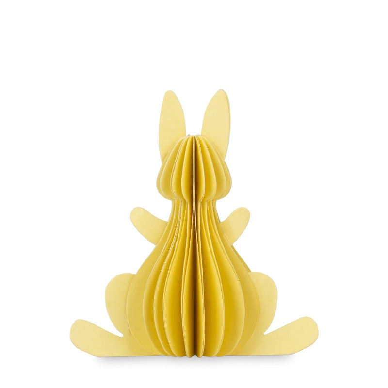 Påskehare - gul (7,5 cm)