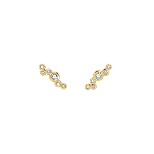 Halley Petite Studs / Gold Plated
