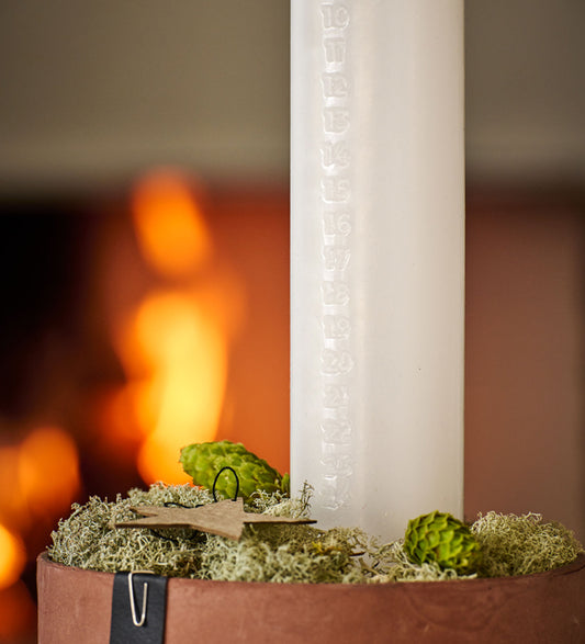 Kalenderlys, Hvid, Allergivenlig, Vance Kitira