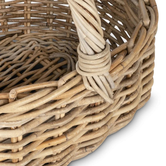 Klassisk picnickurv m/ hank