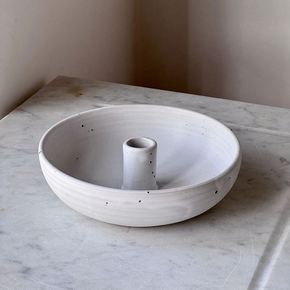 Oktober Lysestage FLAT WHITE