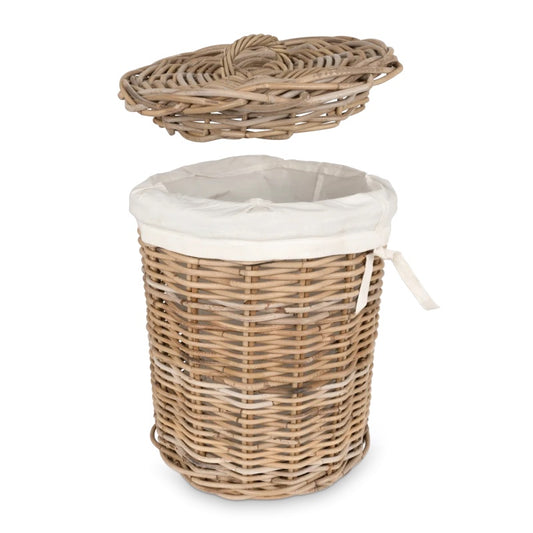 Vasketøjskurv m/ låg