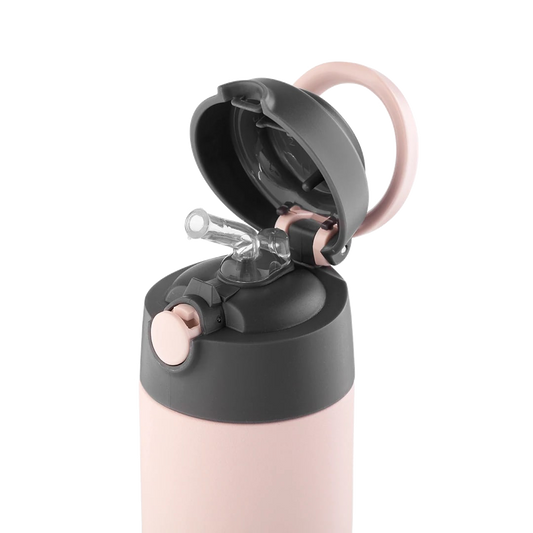 Kids Straw Bottle (Soft Rose)