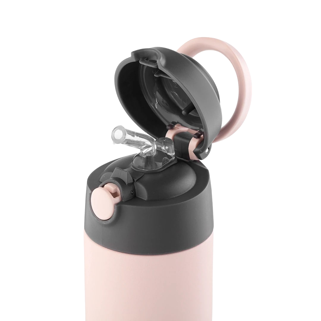 Kids Straw Bottle (Soft Rose)