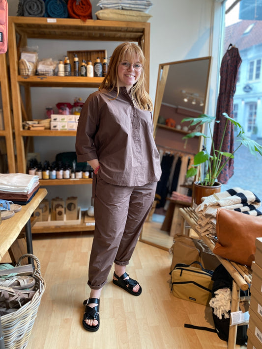 Frau Seoul skjorten Brun