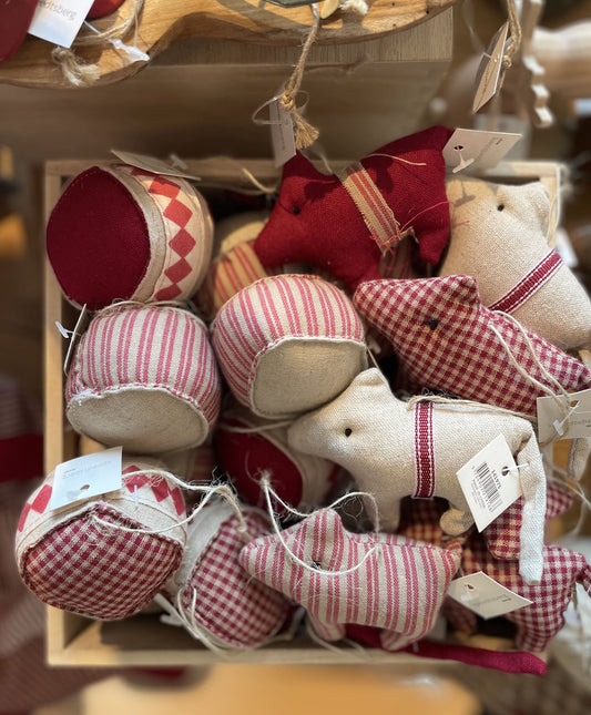 Juletromme i tekstil