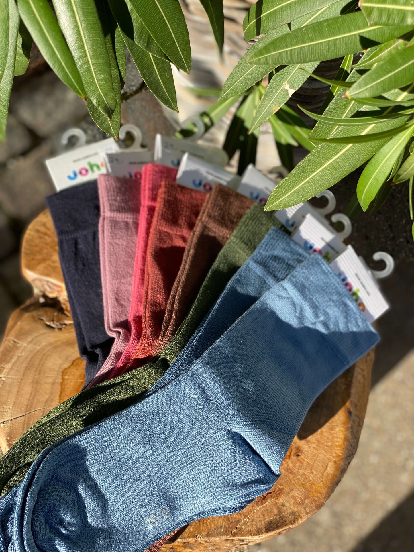 Joha bambus strømper