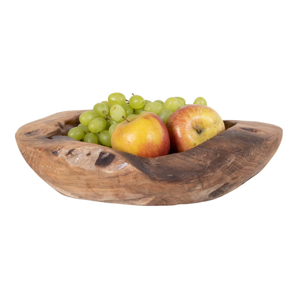 Teak bowl (stor)