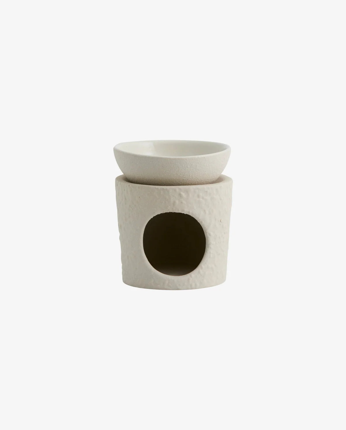 Aroma Brænder, Keramisk, Råhvid, Ayu