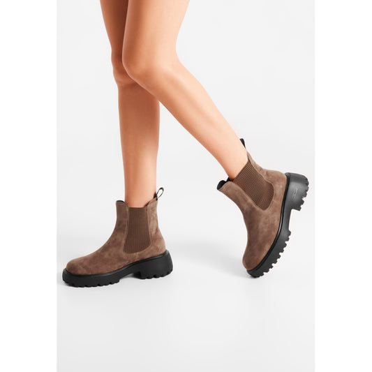 Aya S Boots, Sepia, Woden