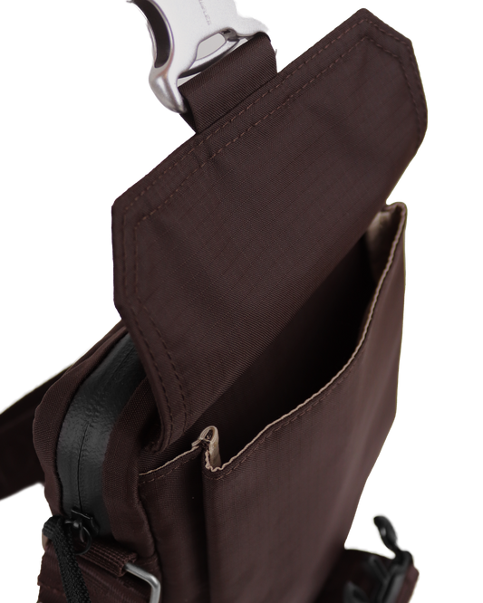 Messenger bag 'Nico', Downtown Mocha, Kintobe