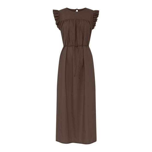Stockholm Long Dress, Coffee Quartz, Frau