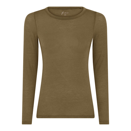 Lucca o-neck (military olive)