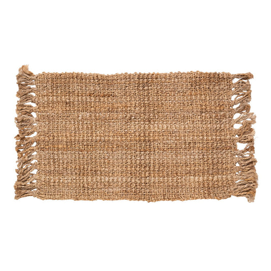 Måtte m/ skridsikkert underlag, jute (60x90 cm)p