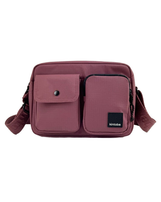 Crossbody bag 'Miles' (forest berry)