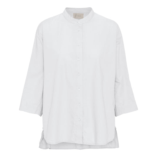 Hvid bomuldsskjorte