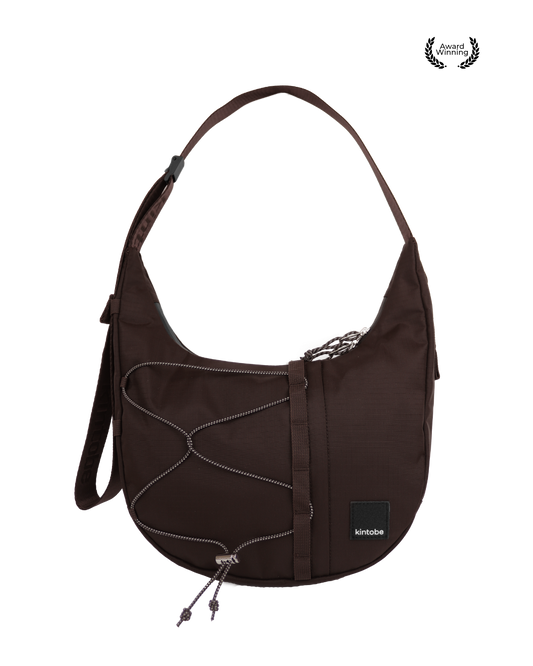 Crossbody bag 'Haze', Downtown Mocha, Kintobe