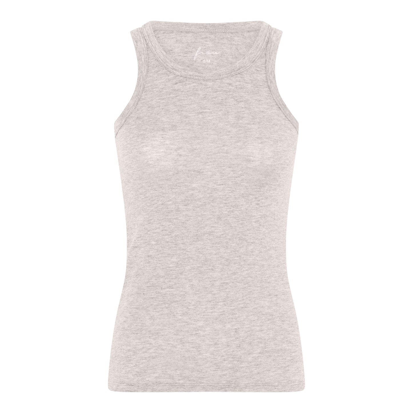 Lucca Tank Top, Light Beige Melange, Frau