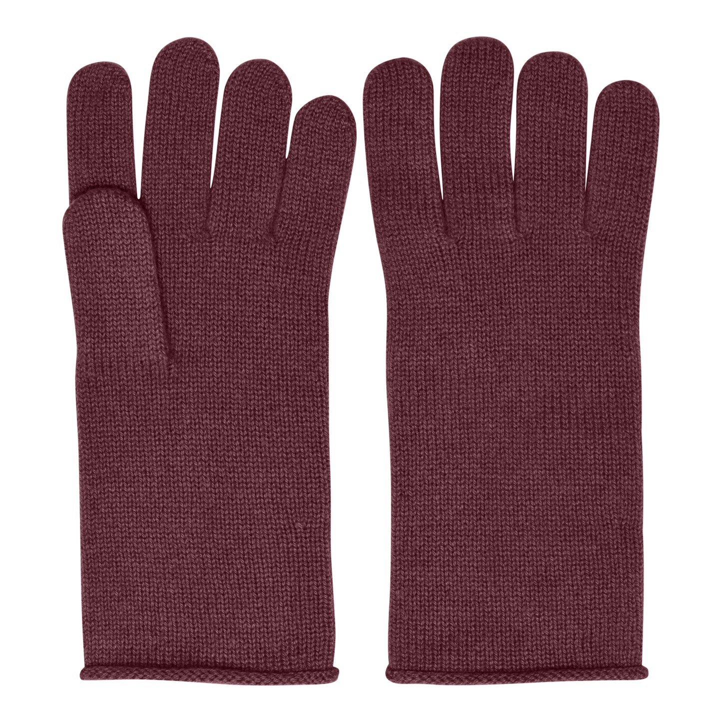 Canazei Cashmere handske (red mahogany)