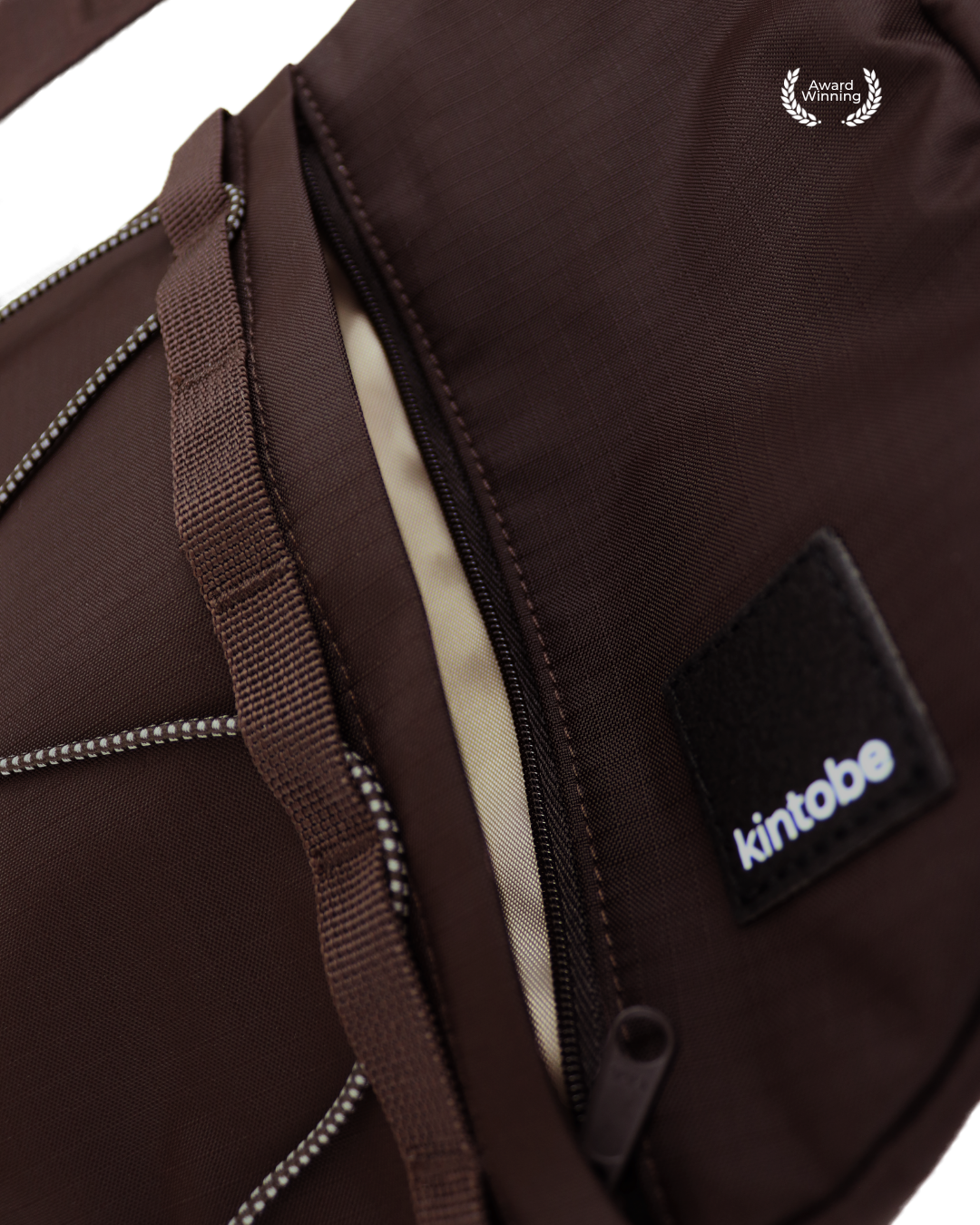 Crossbody bag 'Haze', Downtown Mocha, Kintobe
