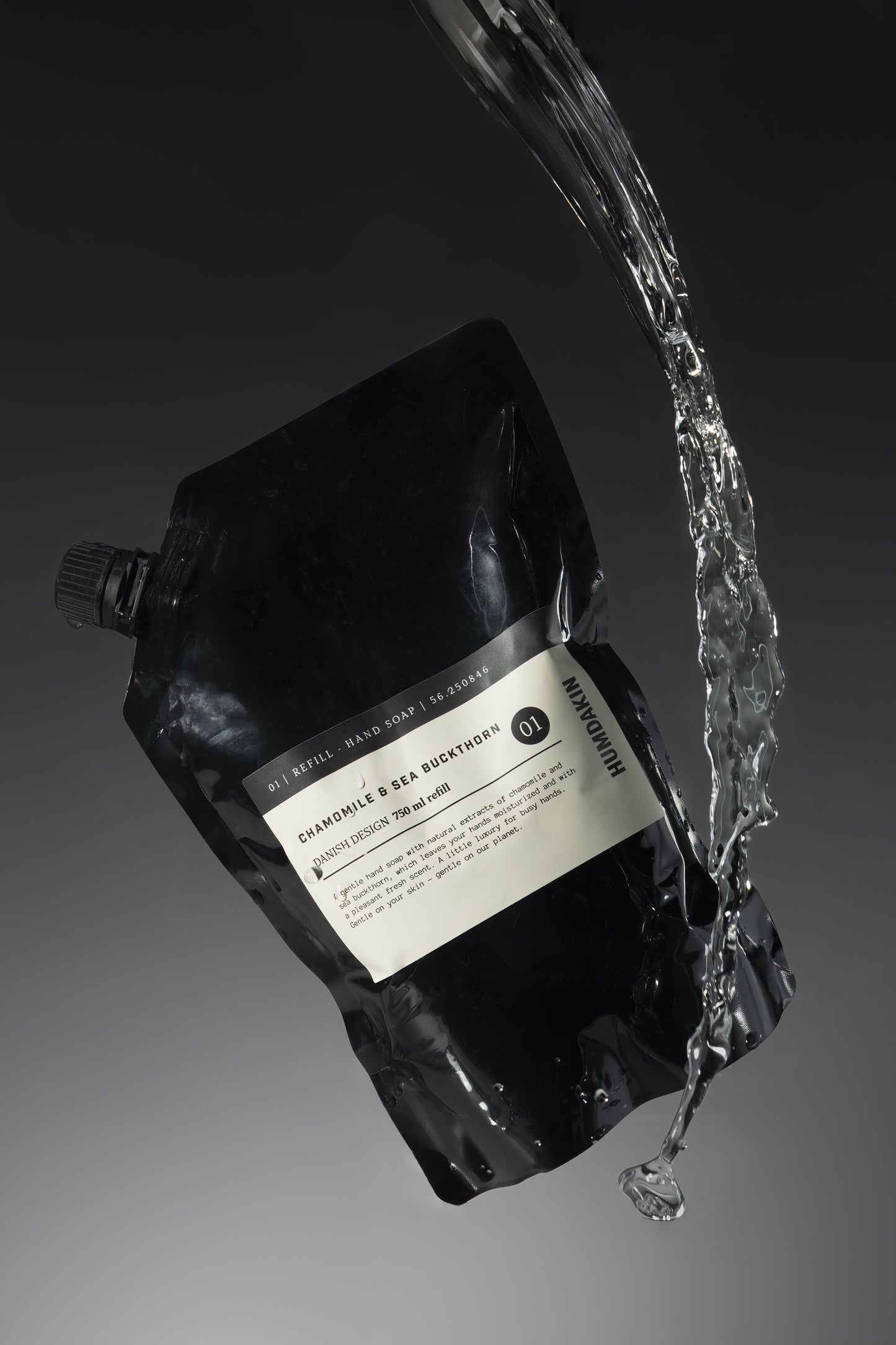 01 Håndsæbe (750 ml) refill - Kamille og Havtorn