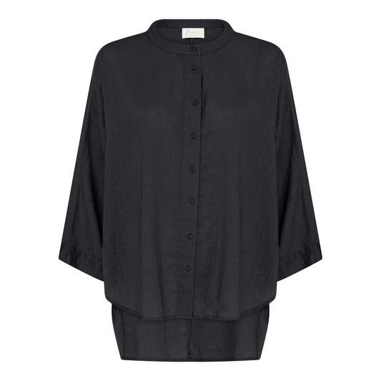 Seoul Short Shirt (Linen) PHANTOM