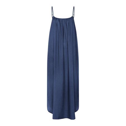 Vancouver Linen Dress DEEP COBOLT