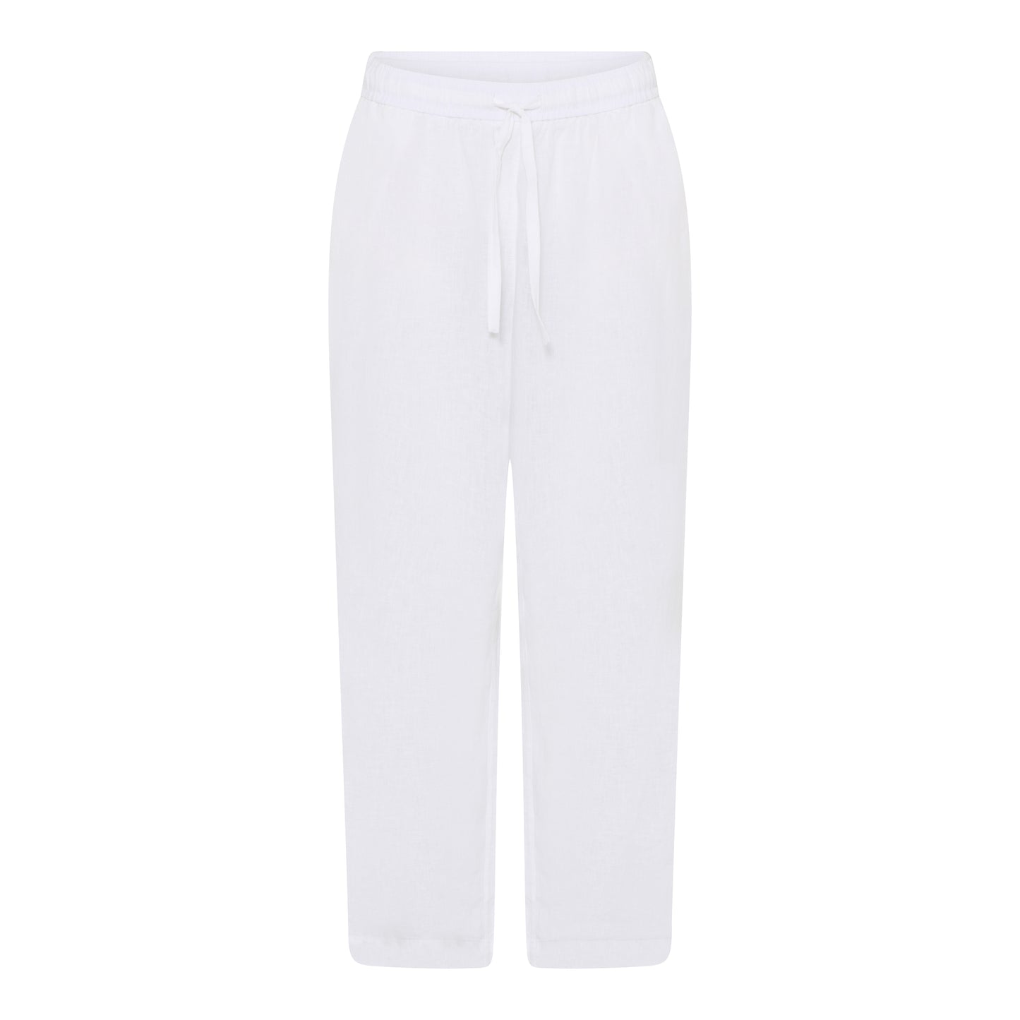 Sydney String Long Pant (linen) BRIGHT WHITE