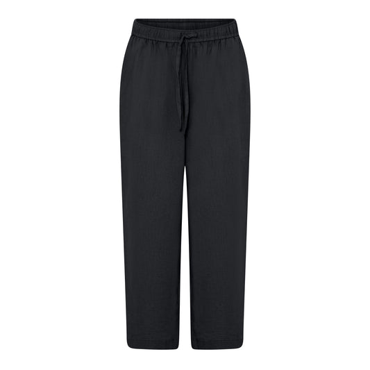 Sydney String Long Pant (linen) PHANTOM