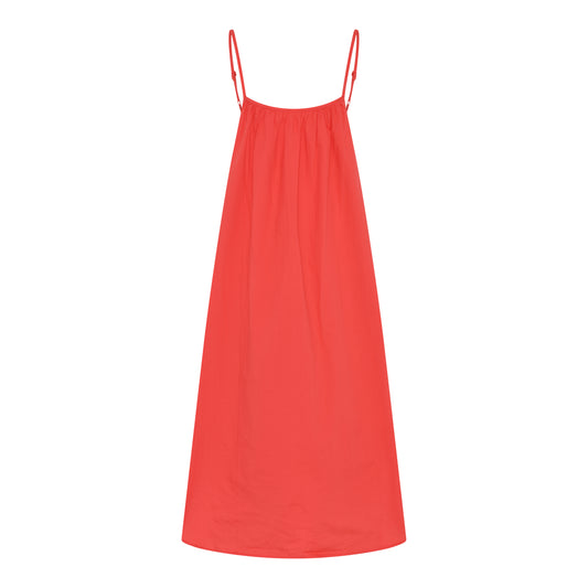 Vancouver Dress, Hot Coral, Frau