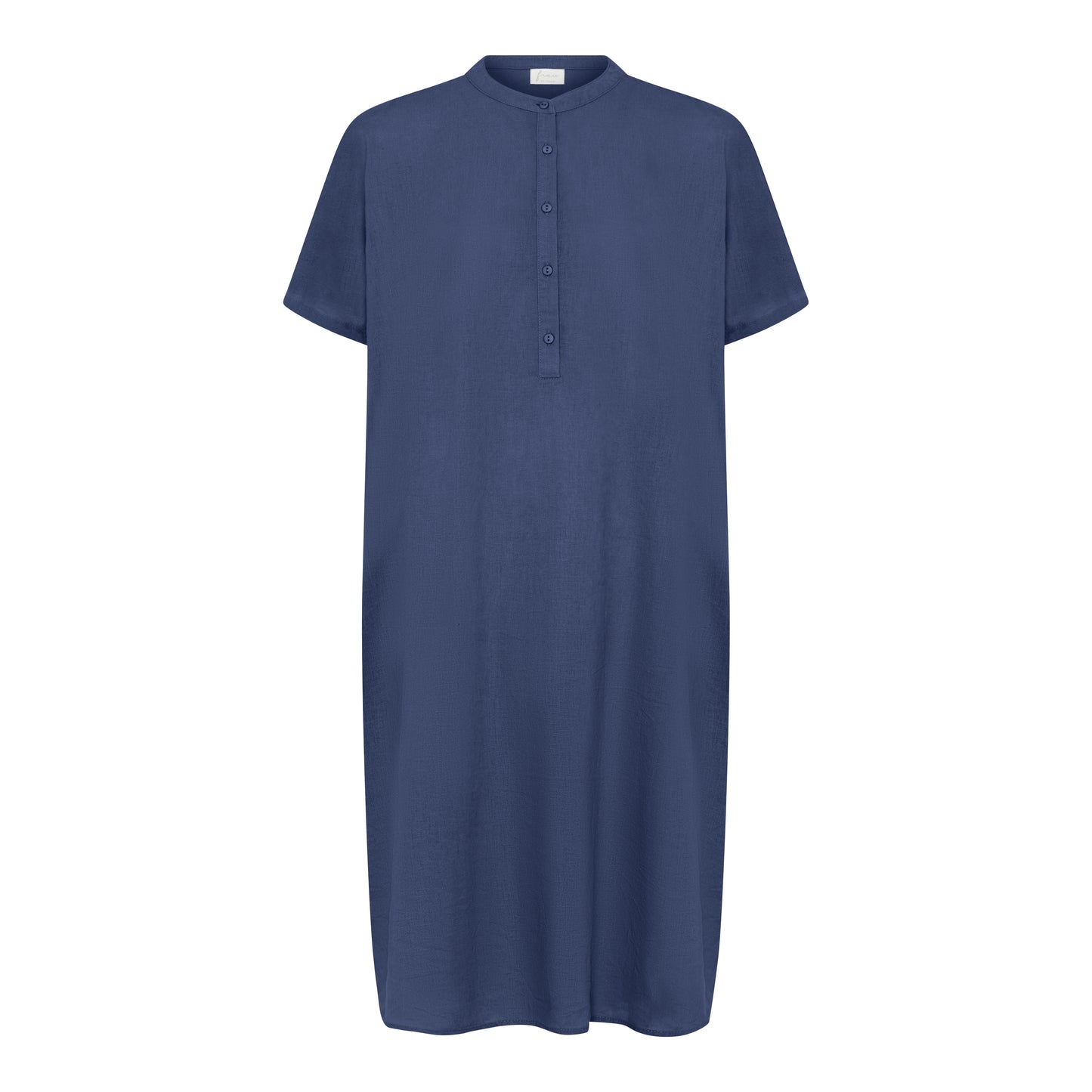 Seoul SS Linen Dress, Deep Cobolt, Frau